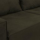 Ver imagem 4 de Sofá 2 Lugares Onix 1,80m para Sala Confortavel Sued Herrero Cor:marrom