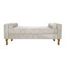 Ver imagem 2 de Recamier Baú Félix Casal 140cm Suede Bege