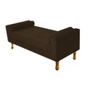 Ver imagem 1 de Recamier Baú Félix Queen Size 160cm Suede Marrom
