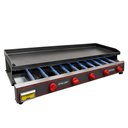Ver imagem 4 de Chapa Lanche Bifeteira a Gás 150 cm Profissional Cbg 1500 Compact - Metalcubas 23968