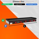 Ver imagem 5 de Chapa Lanche Bifeteira a Gás 150 cm Profissional Cbg 1500 Compact - Metalcubas 23968
