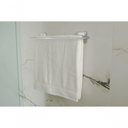Ver imagem 4 de Toalheiro Duplo Fixação por Adesivo Norbond Porta Toalha Banho 45 Cm Future 184