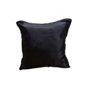 Ver imagem 2 de Kit 4 Capa Almofadas Cetim 35x35 Luxo Ziper Invisivel - Magic Enxovais Preto