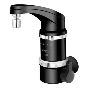 Torneira Elétrica Elegance 4 Temperaturas 220v/127v Parede:preta/127v