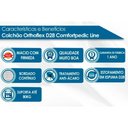 Ver imagem 3 de Colchão Solteiro Espuma D28 Comfortpedic Line (88x188x17) - Orthoflex