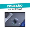 Ver imagem 3 de Mouse sem Fio Recarregável Ergonômico Led Wifi Slim: