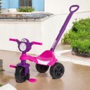 Ver imagem 4 de Carrinho Infantil Kemotoca com Haste - Passeio e Pedal Divertido Cor:gatinha