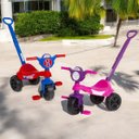 Ver imagem 6 de Carrinho Infantil Kemotoca com Haste - Passeio e Pedal Divertido Cor:gatinha