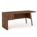Ver imagem 1 de Mesa de Computador ME4122 c/ 2 Gavetas Nogal/FendiOff - Tecno Mobili