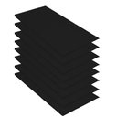 Ver imagem 3 de Kit 8 Colchonete Ginastica Academia Creche Yoga Fitness 95X59X3 Courino Preto - D A DECOR