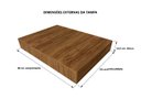 Ver imagem 2 de Tampa de Proteção Cooktop 5 Bocas Grande em MDF 89x50x10,5cm