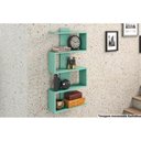 Ver imagem 6 de Prateleira Decorativa Sala Estar Am 3087 Rustico - Movelbento