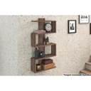 Ver imagem 1 de Prateleira Decorativa Sala Estar Am 3087 Rustico - Movelbento