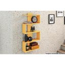 Ver imagem 5 de Prateleira Decorativa Sala Estar Am 3087 Rustico - Movelbento