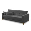 Ver imagem 4 de Sofá Cama 3 Lugares 2,00m Aurora Suede Adonai Estofados