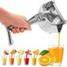 Espremedor de Suco Manual Inox, Limão, Laranja e Frutas, Extrator Reforçado com Bico Multifuncional  - 2