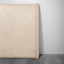 Ver imagem 4 de Cabeceira Cama King 200cm Estofada Linho ou Veludo Cor:Veludo Creme