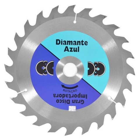 Disco De Serra Com Videa Para Madeira 9.1/4”/ 24 Dentes