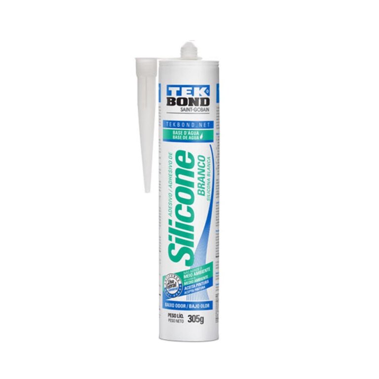 SELANTE SILICONE BASE AGUA BRANCO 305G