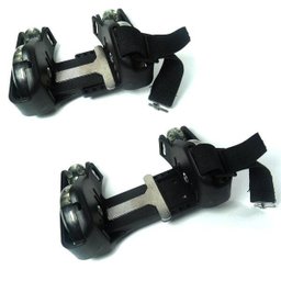 Patins Adaptado Tênis Com 4 Rodas De Led Preto (Bsl-Sky-15) - 4 Patins Adaptado Tênis Com 4 Rodas De Led Preto (Bsl-Sky-15) - 4