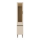 Ver imagem 7 de Paneleiro Armário de Cozinha com Vidro 2 Portas 36cm Milano Multimóveis MP2482 Vanilla/Reflecta