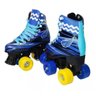 Patins Quad 4 Rodas Clássico Infantil Com Kit Proteção 31-32 - 4