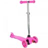 Patinete Scooter 3 Rodas Redstar Regulável com Freio Rosa - 1