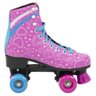 Patins Infantil 4 Rodas Quad Roller E Skate Rosa 37-38 - 2