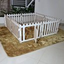 Ver imagem 3 de Cercado Pet Desmontável Movél Cachorro Cães de Luxo Madeira