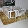 Cercado Pet Desmontável Movél Cachorro Cães de Luxo Madeira - 3