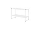 Ver imagem 4 de Nicho de Parede para Escritório 2 Prateleiras MDP Branco 63cm F5 Office