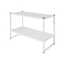Ver imagem 2 de Nicho de Parede para Escritório 2 Prateleiras MDP Branco 63cm F5 Office