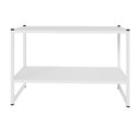 Ver imagem 3 de Nicho de Parede para Escritório 2 Prateleiras MDP Branco 63cm F5 Office