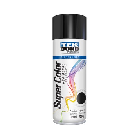 Tinta Spray Super Color Tekbond 350ml Uso Geral Várias Cores