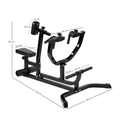 Ver imagem 3 de Máquina Remada Sentada Articulada para Musculação Yangfit