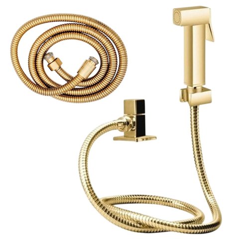 Engate Ducha Higienica Chuveirinho 1 Metro e 20cm Banheiro Mangueira Hidraulica Lavabo Sanitario Res