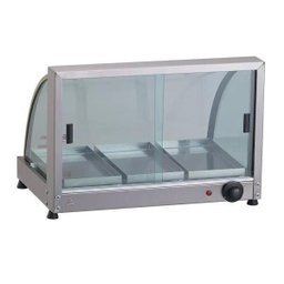 Estufa Edanca Vidro Curvo Linha Ouro Inox 3 Bandejas - 127V - 2 Estufa Edanca Vidro Curvo Linha Ouro Inox 3 Bandejas - 127V - 2