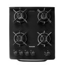 Ver imagem 3 de Fogão Max Glass 4 Queimadores Preto Bivolt Fgvmg410pt