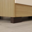Ver imagem 7 de Guarda Roupa 6p 3g Espelho 180 Cm 6542 Carvalho Am Off White Incp