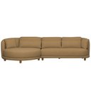 Ver imagem 6 de Sofá 05 Lugares 330cm Arizona com Chaise Direito Bouclé Camel - Nexta Casa