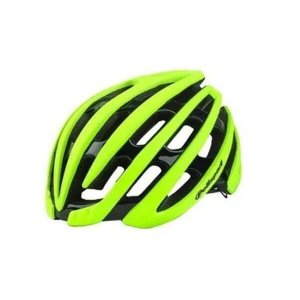Capacete Ciclismo Light Road Amarelo Flúor Preto Tam G 58/61