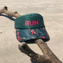 Ver imagem 5 de Viseira Running Com Faixa Elástica Run Sportbr Folhas Verde