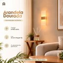 Ver imagem 2 de 2 Arandela Interna Sala Acrilico Jateado LED Integrado LUP95