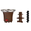 Ver imagem 6 de Fonte Chocolate Cascata 3 Andares Frutas Elétrico 220v