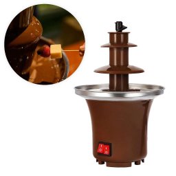 Fonte Chocolate Cascata 3 Andares Frutas Elétrico 220v - 8