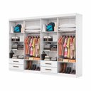 Ver imagem 2 de Closet Casal Duplo Lu 8 Portas 4 Gavetas