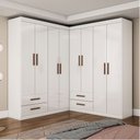 Ver imagem 1 de Closet Casal Duplo Lu 8 Portas 4 Gavetas