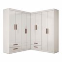 Ver imagem 3 de Closet Casal Duplo Lu 8 Portas 4 Gavetas
