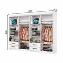 Ver imagem 5 de Closet Casal Duplo Lu 8 Portas 4 Gavetas