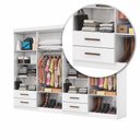 Ver imagem 7 de Closet Casal Duplo Lu 8 Portas 4 Gavetas